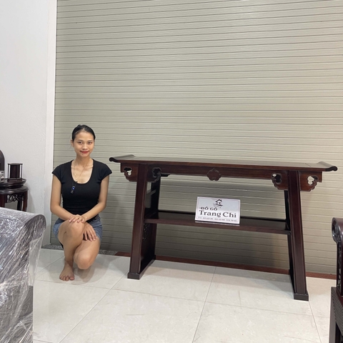 Bàn Công Bày Đồ Gỗ Gụ