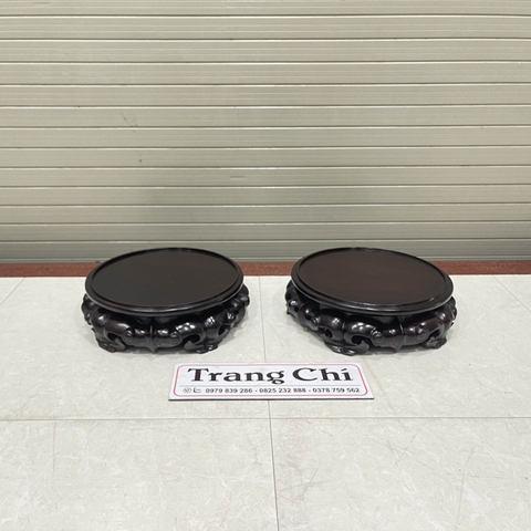 Cặp Kỉ Tròn Kê Đồ Sứ Đường Kính 30 Cm