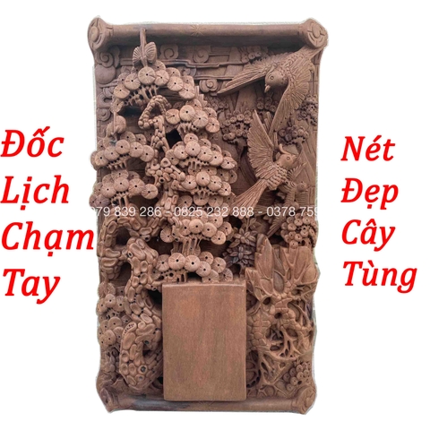 Đốc Lịch Đục Tay Liền Khối