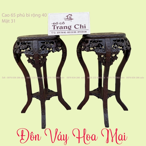 Đôn Kệ Váy Hoa Mai