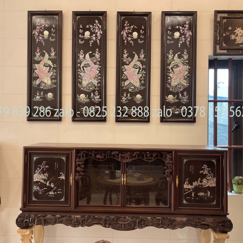 Mẫu Tủ Chè Gụ Tích Sĩ Nông Công Thương