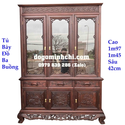 Tủ Rượu Ba Buồng 1