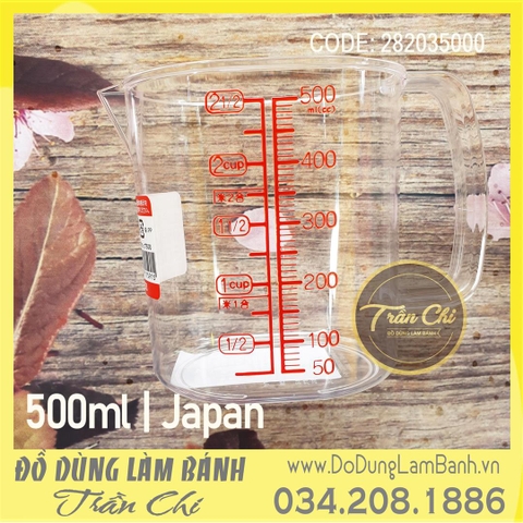 CDJ500 - Ca đong NHẬT vạch ĐỎ - 500ML (11/5)