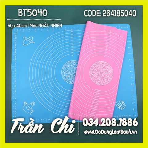 ML5040 - Miếng lót SILICONE cán bánh, nhào bột - Size 50x40cm (4/6)