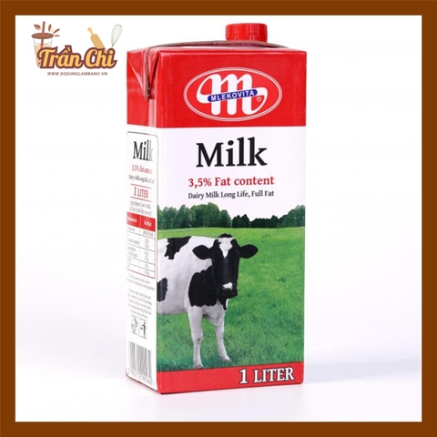 Sữa tươi tiệt trùng MLEKOVITA UHT Milk BA LAN ĐỎ - 1 lít (2/11)