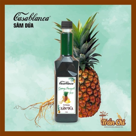 Siro SÂM DỨA Casablanca - Chai 750ml (29/2) (T12)