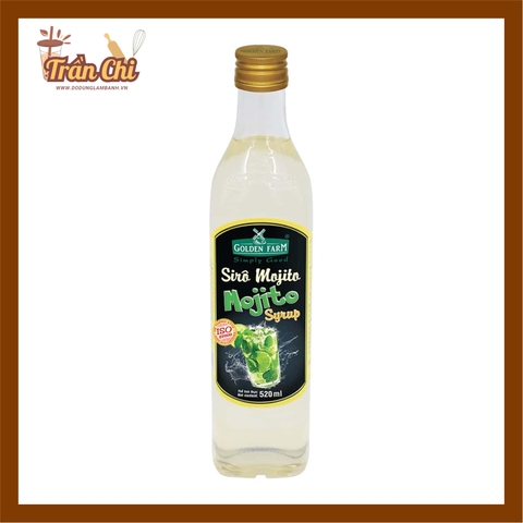 Siro MOJITO GOLDEN FARM - 520ML (24/6)