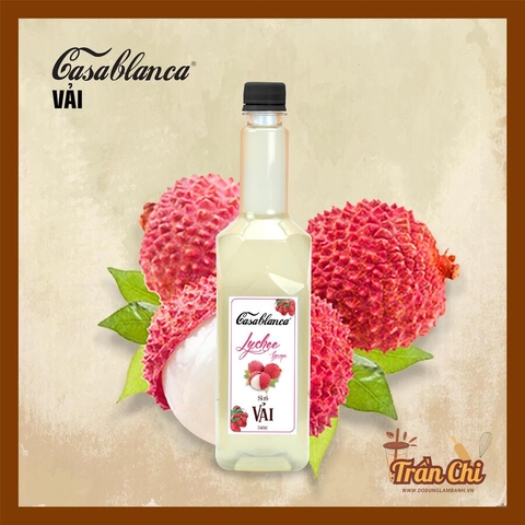 Siro VẢI Casablanca - Chai 750ml (29/2) (T12)