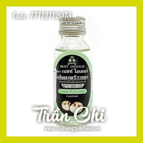 Hương Dừa Nướng TOAST COCONUT Best Odour Thái Lan - 30ml (22/1)