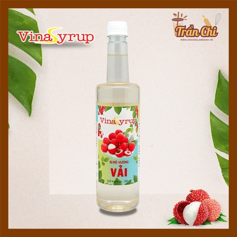 Siro VinaSyrup VẢI - 750ml (21/7)