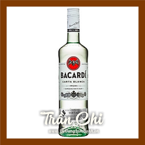 Rượu BACARDI WHITE TRẮNG - 750ML (Superior White Rum) (7/5)