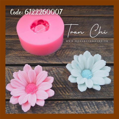 T07 - Khuôn silicone Hoa CÚC CHÂU PHI (9/9)