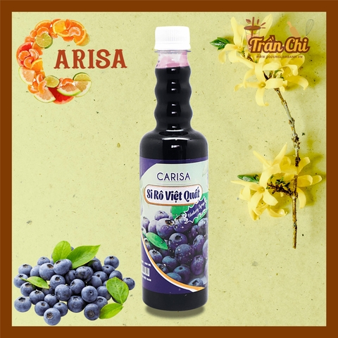 CARISA - Siro Syrup VIỆT QUẤT - Chai 500ml (25/11) (T24)