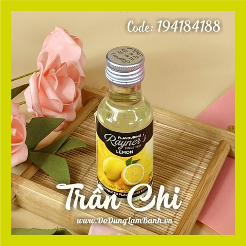 Hương CHANH Lemon hiệu RAYNER'S - 28ml (1/3/22)