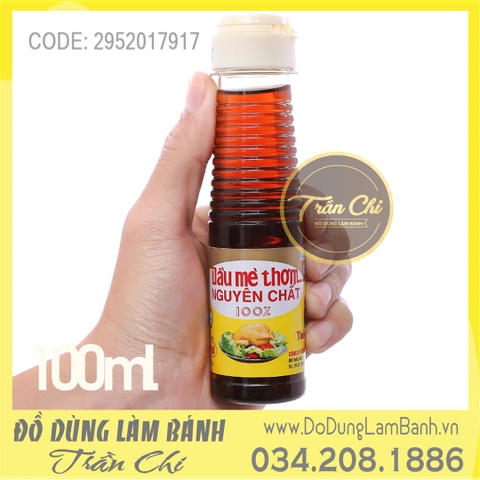 Dầu mè thơm nguyên chất Nakydaco - Chai 100ml