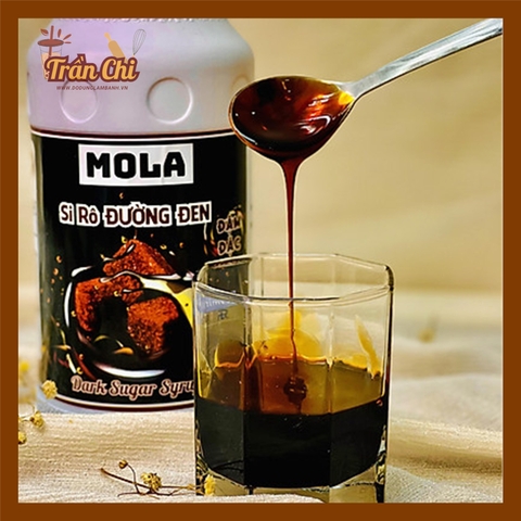 MOLA - Syrup Siro Đường Đen - Chai 1.5kg (25/11) (T12)