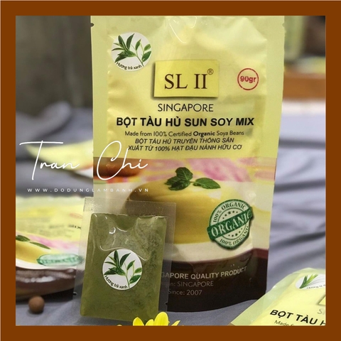 Bột tàu hủ TRÀ XANH Sun Soy Mix - 90GR (20/2)