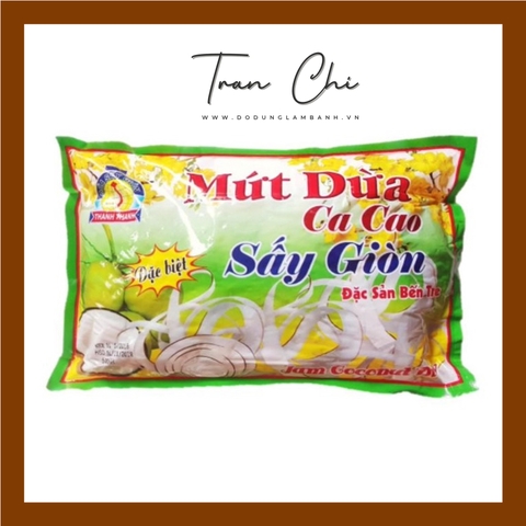 Mứt dừa cacao SẤY GIÒN Bến Tre đặc biệt - 500gr (29/12)