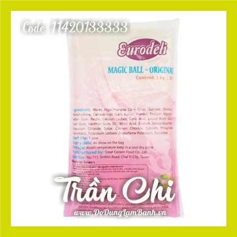 Trân châu 3Q EURODELI Ngọc Trai Nguyên Vị gói Hồng ĐÀI LOAN - 2KG (3/5)