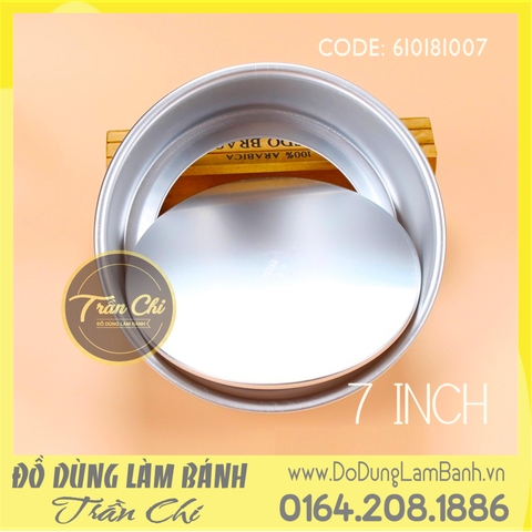 Khuôn TRÒN đúc đế liền - 7 inch