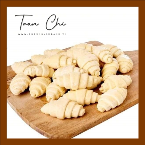 Bánh CROISSANT Đông Lạnh size NHỎ 30GR - Bịch 15c (29/3)