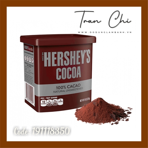 Bột Cacao nguyên chất hiệu HERSHEY'S - Hộp 226GR (5/5)