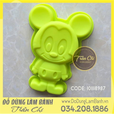 Khuôn silicone Chuột Mickey 1c lớn