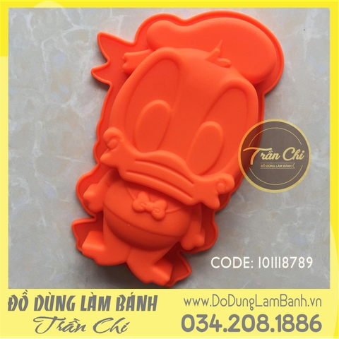 Khuôn silicone Vịt Donald 1c lớn