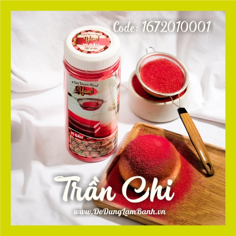 Bột Decor bánh YUM - Vị DÂU - Hủ 300GR (5/11)