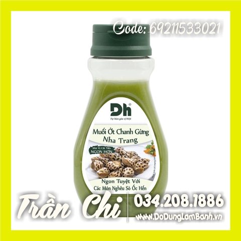 Muối ớt CHANH GỪNG Nha Trang NATURAL DH Foods - 200gr (17/2/22)