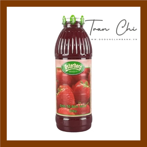 Sinh tố 4 mùa DÂU OSTERBERG - Chai 1L (1/3)