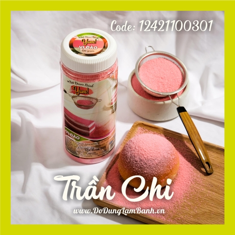 Bột Decor bánh YUM - Vị ĐÀO - Hủ 300gr