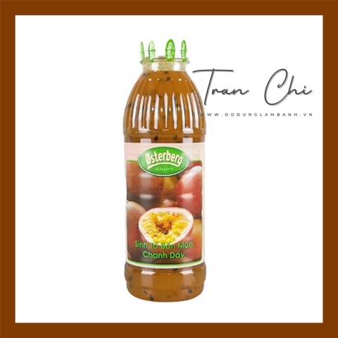 Sinh tố 4 mùa CHANH DÂY OSTERBERG - Chai 1L (28/8)