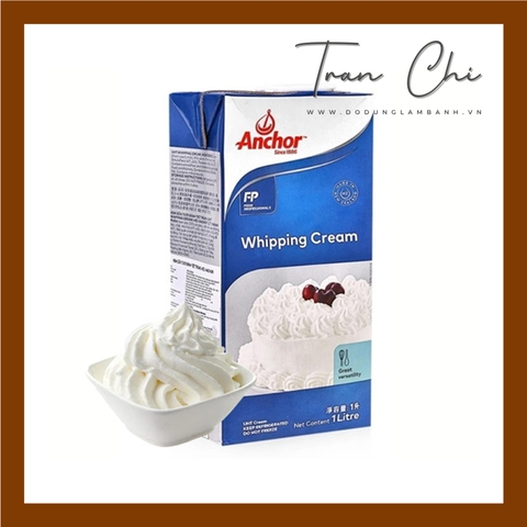 Whipping Cream ANCHOR - Hộp 1L (17/7) (T12)