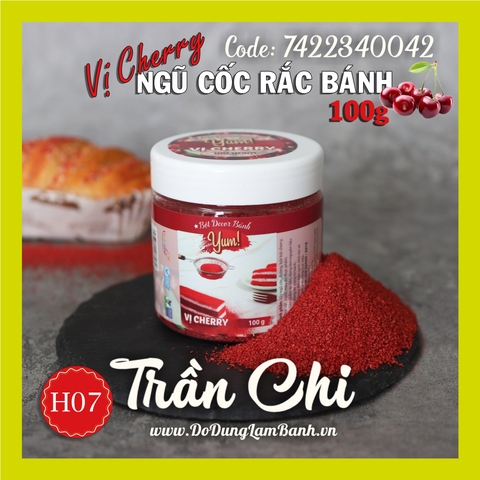 Bột Decor bánh YUM H07 - Vị CHERRY - 100gr (10/04)