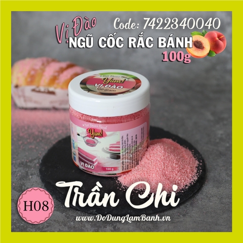 Bột Decor bánh YUM H08 - Vị ĐÀO - 100gr (10/04)