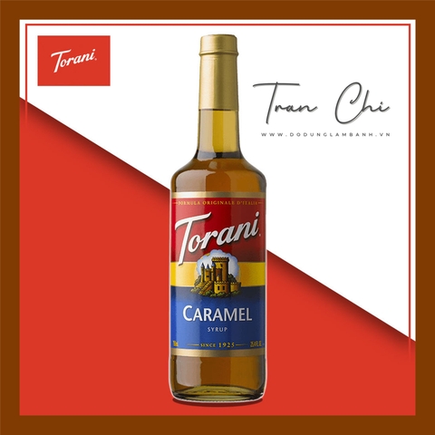 Syrup CARAMEL hiệu TORANI - 750ML (1/8)