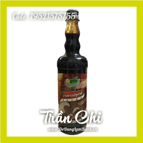 Siro ĐƯỜNG ĐEN (Brown Sugar) DING FONG Thái Lan - 755ML (6/8)