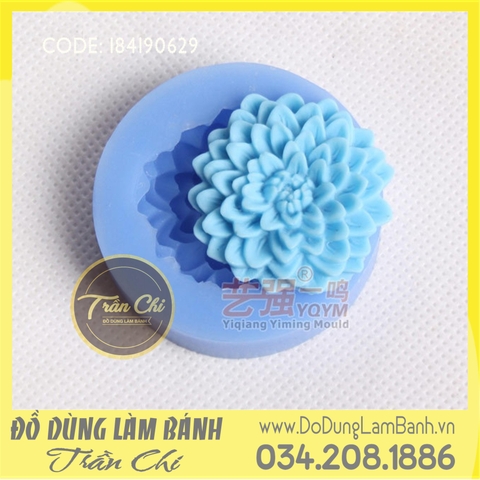 Khuôn silicone Thược dược cánh nhọn nhỏ 1c