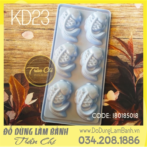 KD23 - Khuôn nhựa VT - Cá VÀNG 6C (16/6)