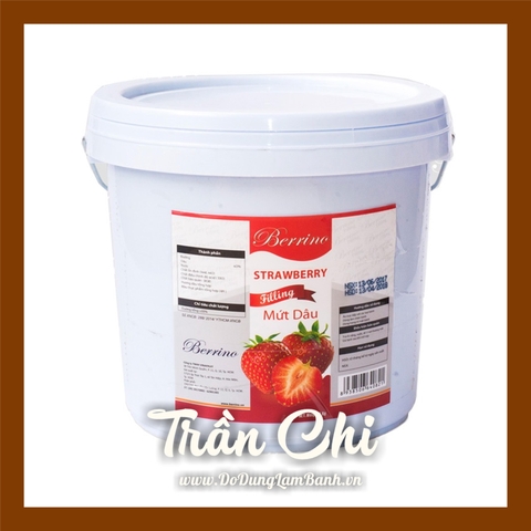 Mứt nhân có xác FILLING Dâu BERRINO - XÔ 5KG (7/9)