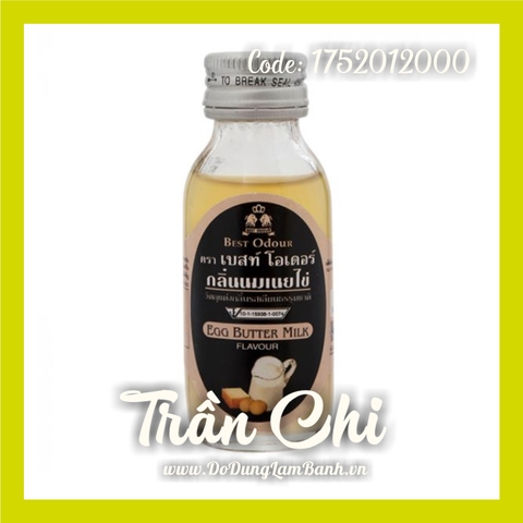 Hương Bơ Trứng Sữa EGG BUTTER MILK Best Odour Thái Lan - 30ml (22/1)