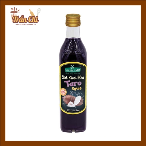 Siro KHOAI MÔN Taro GOLDEN FARM - 520ML (24/6)