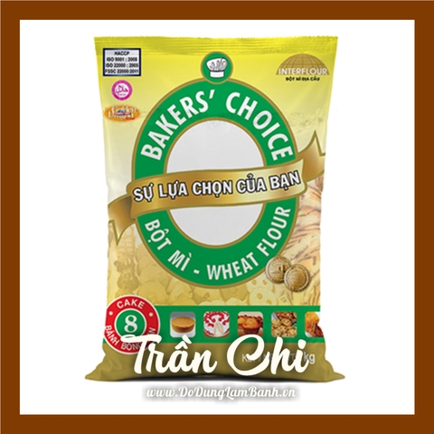 Bột mì BAKERS' CHOICE số 8 (Cake flour) - 1KG (17/7)