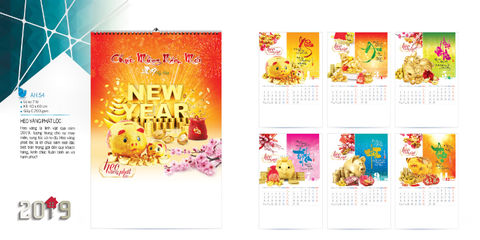 In lịch tết 2020