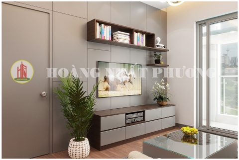 THIẾT KẾ NỘI THẤT CĂN HỘ SAIGON SOUTH RESIDENCES (76M2) 2 PN