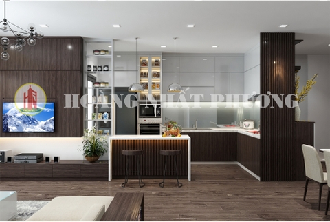 THIẾT KẾ NỘI THẤT CĂN HỘ RIVERPARK PREMIER (127 M2)
