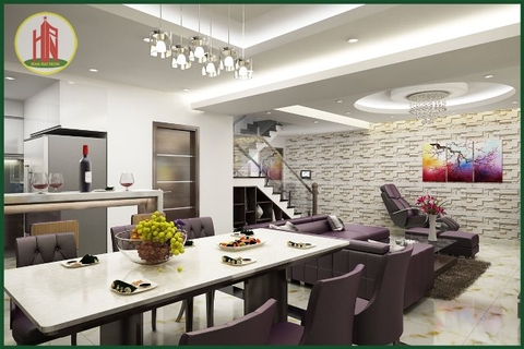 THIẾT KẾ NỘI THẤT CĂN HỘ 9 DP2-13 SKY GARDEN 3 (211 M2)