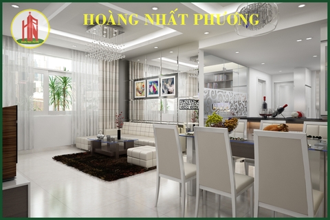 THIẾT KẾ NỘI THẤT CĂN HỘ CẢNH VIÊN 3 (116.14 M2)