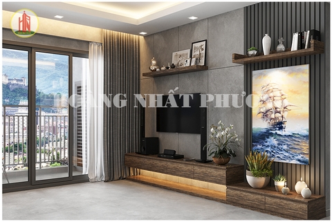 THIẾT KẾ NỘI THẤT CĂN HỘ NAM PHÚC LE JARDIN B9.04 (114 M2)